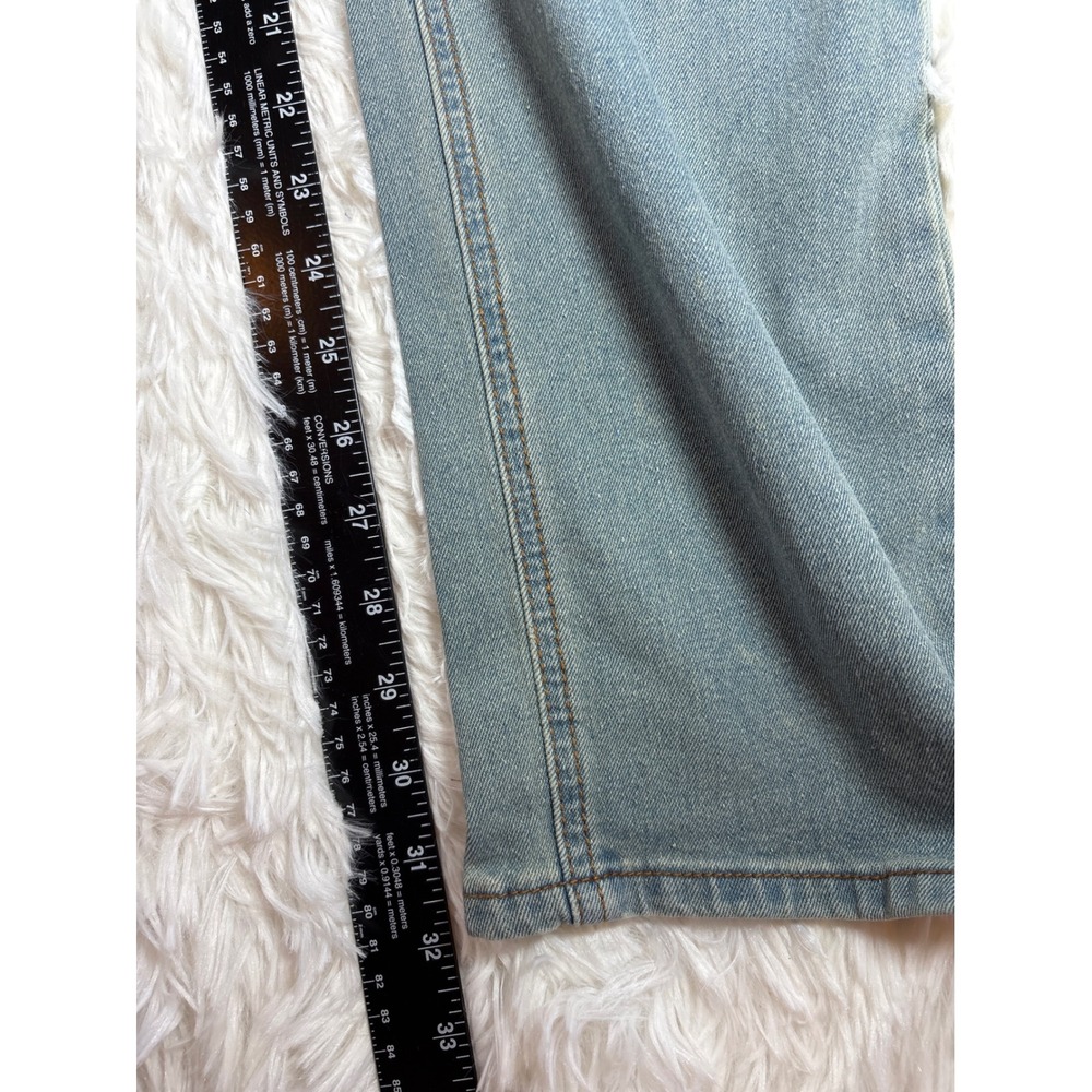 Smith & Mills Mens Straight Leg Jeans Medium Wash Blue Stretch Denim Size 38x30 - Picture 9 of 11